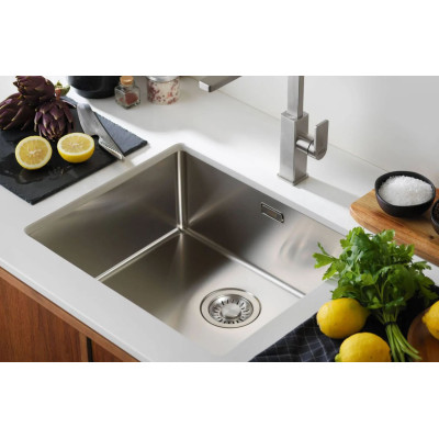 Franke MRX 110-50 nerūdijančio plieno plautuvė 54x44cm, (rankinis ventilis)