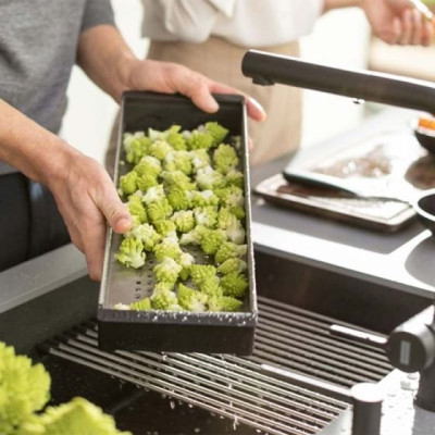 Franke nerūdijančio plieno nuvarvėjimo indas MRG ir KNG plautuvėms