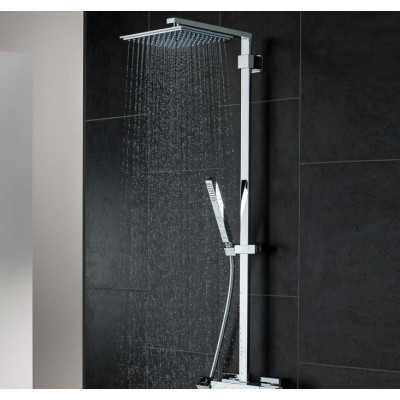 Grohe Euphoria Cube XXL 230 dušo sistema su termostatiniu maišytuvu, chromo spalvos