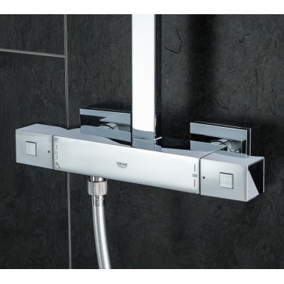 Grohe Euphoria Cube XXL 230 dušo sistema su termostatiniu maišytuvu, chromo spalvos