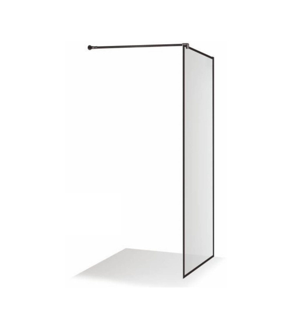 Brasta Glass dušo sienelė Dija Nero Frame, skaidriu stiklu
