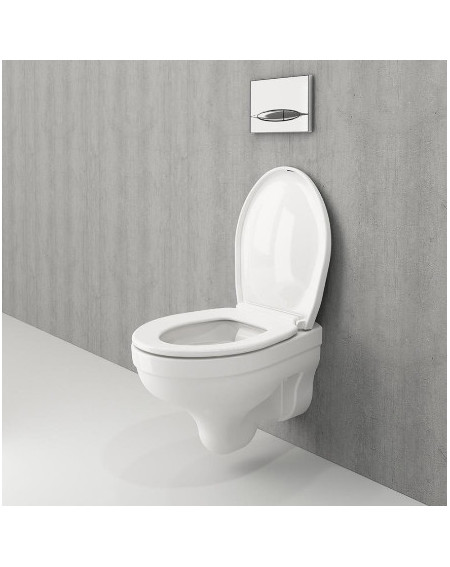 Bocchi Taormina Pro unitazas, baltas blizgus, rimless