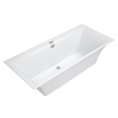 Villeroy&Boch Quaryl Squaro stačiakampė vonia su kojelėmis ir sifonu 170x75cm