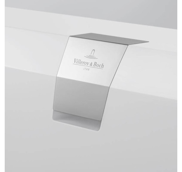 Villeroy&Boch Quaryl Squaro stačiakampė vonia su kojelėmis ir sifonu 170x75cm