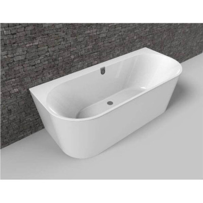 Villeroy&Boch Oberon 2.0 Quaryl® Vonia, 180x80cm, glaudžiama prie sienos