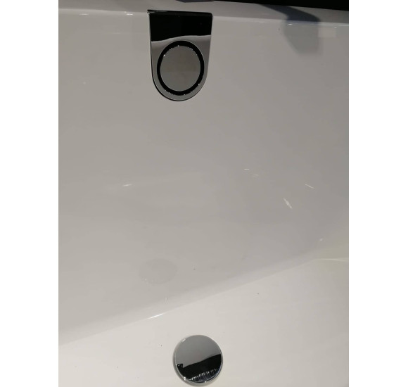 Villeroy&Boch Oberon 2.0 Quaryl® Vonia, 180x80cm, glaudžiama prie sienos