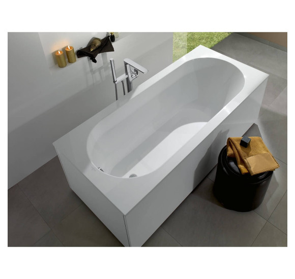 Villeroy&Boch Quaryl® Oberon stačiakampė Vonia 170x75cm, su kojelėmis