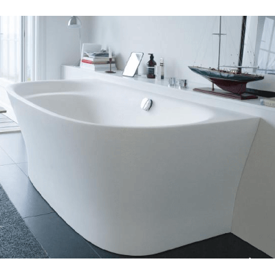 Duravit Cape Cod prie sienos glaudžiama vonia DuraSolid® 1900x900