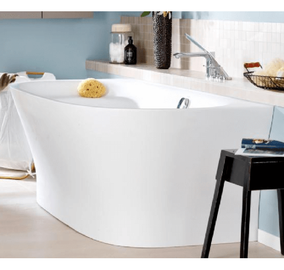 Duravit Cape Cod prie sienos glaudžiama vonia DuraSolid® 1900x900