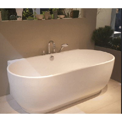 Duravit Luv prie sienos glaudžiama vonia DuraSolid® 1800x950
