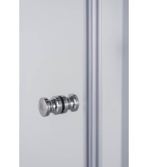 Brasta Glass Kristina dušo kabina, 90x90x200 cm, skaidrus stiklas, pasirinkite spalvą