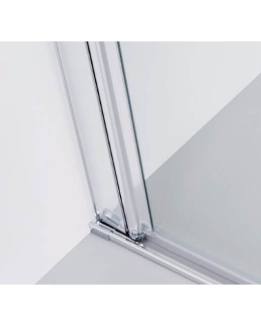 Brasta Glass Viktorija dušo kabina, 90x90x200 cm, skaidrus stiklas, pasirinkite spalvą