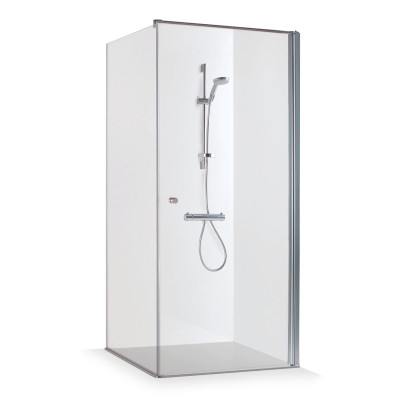 Brasta Glass Kristina dušo kabina, 100x100x200 cm, skaidrus stiklas, pasirinkite spalvą