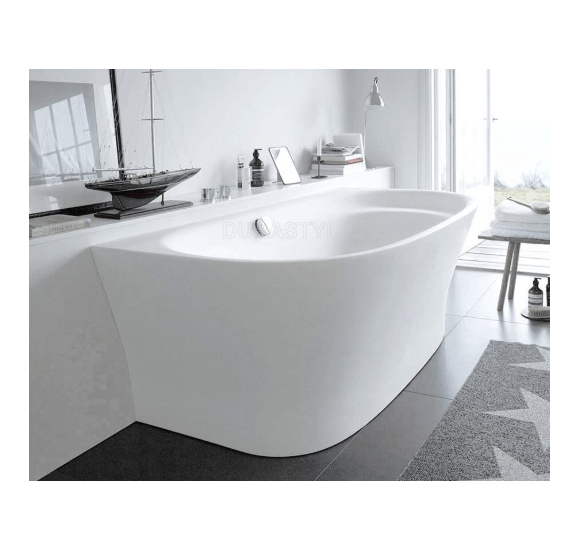 Duravit Cape Cod asimetrinė vonia DuraSolid® (kairė) 1900x900