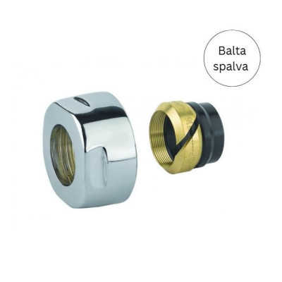 IŠPARDAVIMAS. Antgalis variniam daugiasluoksniui vamzdžiui, BALTAS 16x3/4