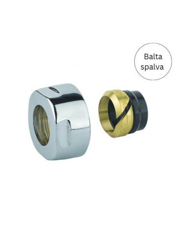 IŠPARDAVIMAS. Antgalis variniam daugiasluoksniui vamzdžiui, BALTAS 16x3/4