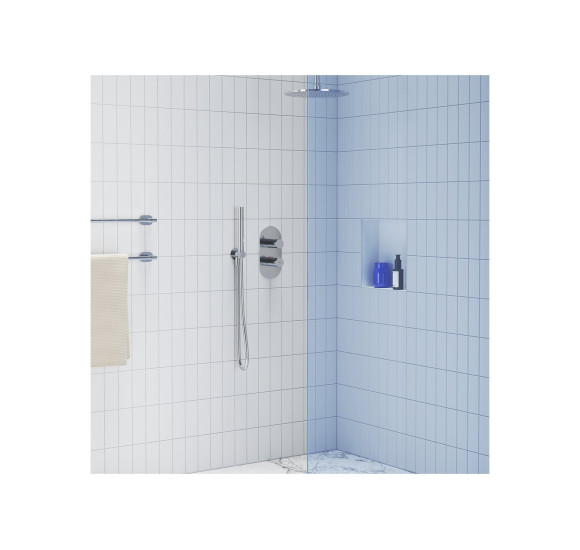 Ravak laikiklis dušo galvai 20 cm, 703.00