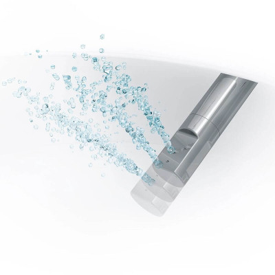 Duravit pakabinamas WC ME by Starck Rimless SensoWash unitazas, su dangčiu 370x570, baltos blizgios spalvos