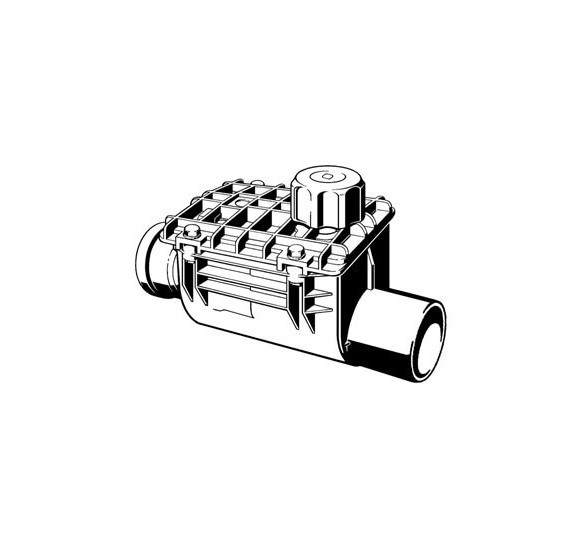 Viega atbulinis vožtuvas kanalizacijai.