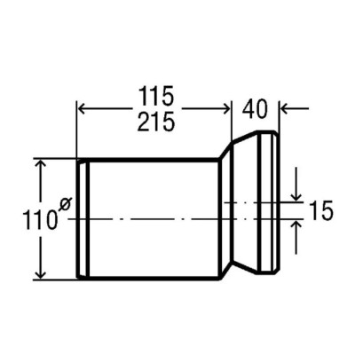Viega ekscentrinis WC pajungimas