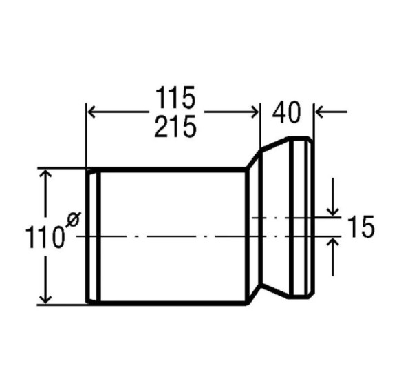Viega ekscentrinis WC pajungimas
