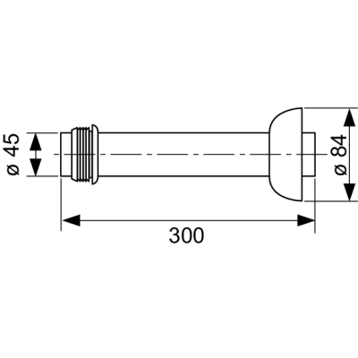 Tece pajungimo komplektas pastatomai keramikai, ilgis 30cm