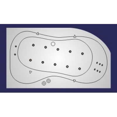 Koller LUX nr.3 Vandens-oro masažo sistema (be vonios)