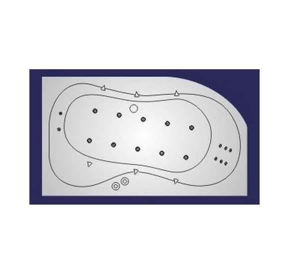 Koller LUX nr.4 Vandens-oro masažo sistema (be vonios)