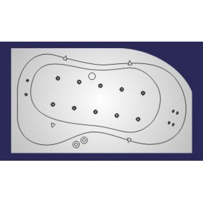 Koller standart nr.2 vandens-oro masažo sistema (be vonios)