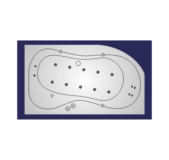 Koller standart nr.2 vandens-oro masažo sistema (be vonios)