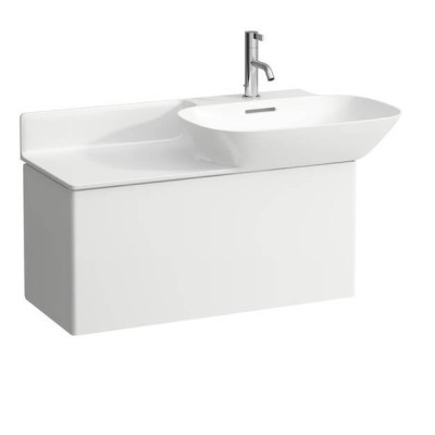 Pakabinamas/baldinis praustuvas su keraminiu stalviršiu Laufen Ino