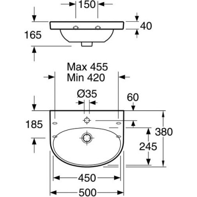 IŠPARDAVIMAS. Gustavsberg praustuvas Nautic  5550
