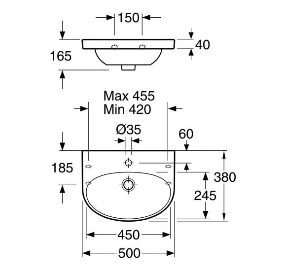 IŠPARDAVIMAS. Gustavsberg praustuvas Nautic  5550