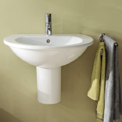 Duravit Darling New pakabinamas praustuvas 650x550