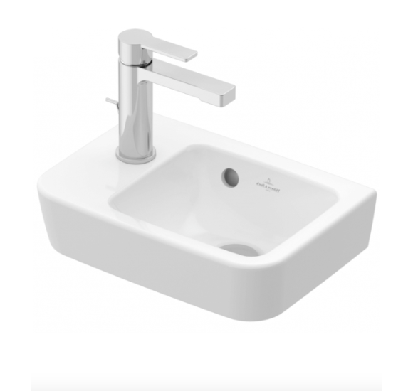 Villeroy & Boch O.Novo praustuvas (pasirenkama pusė) 36x25cm