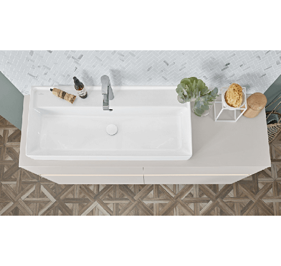 Praustuvas Villeroy & Boch Collaro 100x47cm (statomas ant baldų)