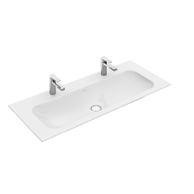 Villeroy & Boch Finion dvigubas praustuvas, 1200 x 500 mm su "Ceramic Plus" danga