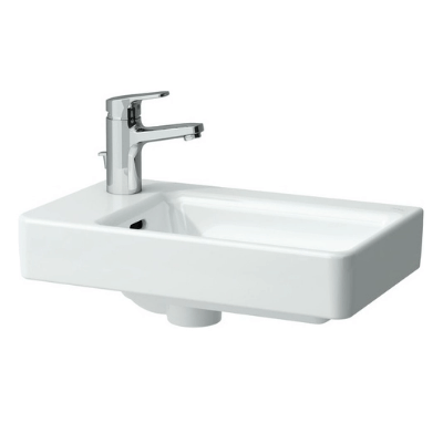 Laufen Pro S pakabinamas/baldinis praustuvas 48x28 cm, kairės pusės