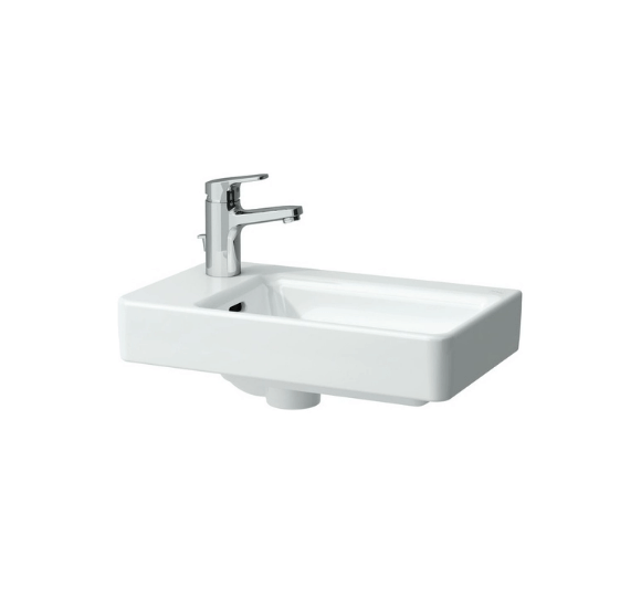 Laufen Pro S pakabinamas/baldinis praustuvas 48x28 cm, kairės pusės