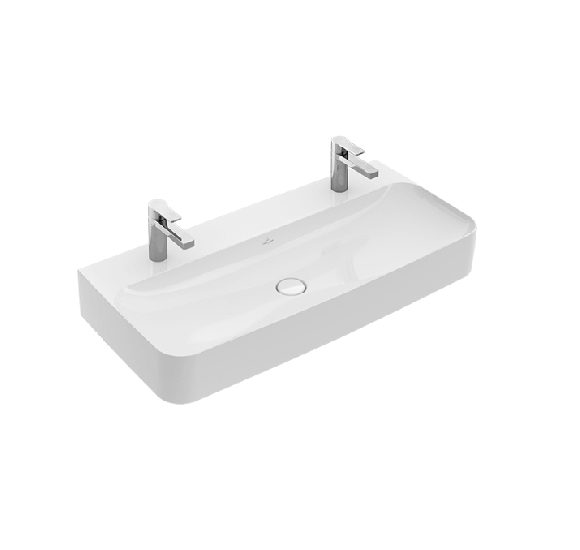 Villeroy&Boch Finion praustuvas pakabinamas, 1000 x 470 mm su "Ceramic Plus" danga ir šlifuota apačia