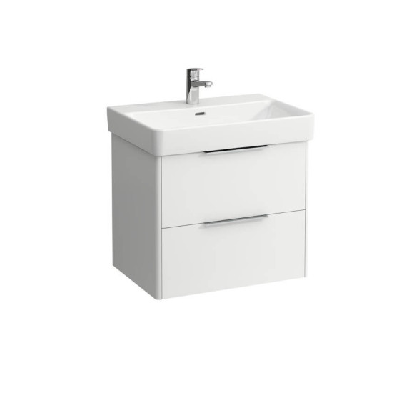 Laufen Pro S pakabinamas/baldinis praustuvas 65x46,5 cm, su persipylimo anga