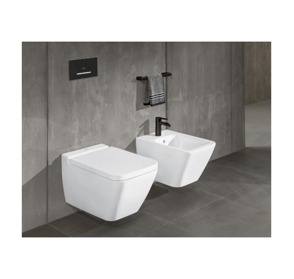 Villeroy & Boch Finion pakabinama bide, 375 x 560 mm su "Ceramic Plus" danga