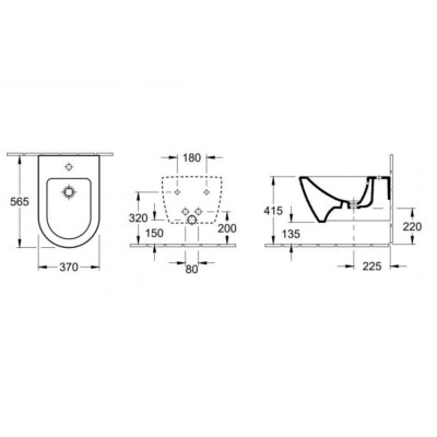 Bide Villeroy&Boch Subway 2