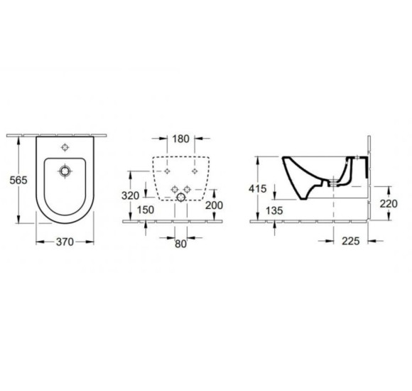 Bide Villeroy&Boch Subway 2