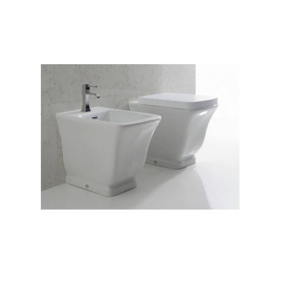 IŠPARDAVIMAS. Globo Relais pastatomas prie sienos WC su soft close dangčiu