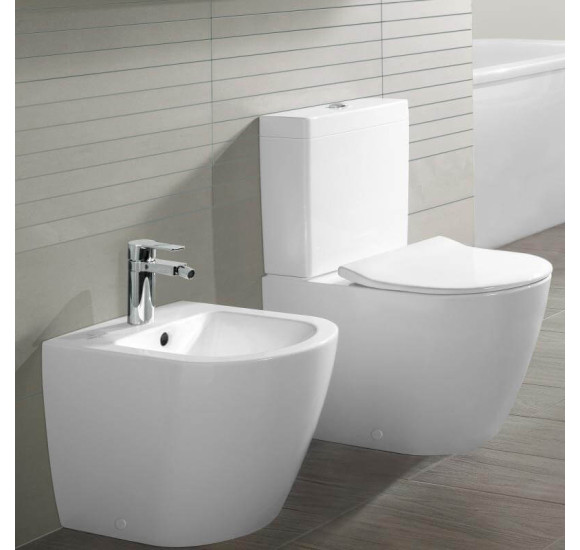 Villeroy&Boch Subway Rimless klozetas be bakelio ir dangčio