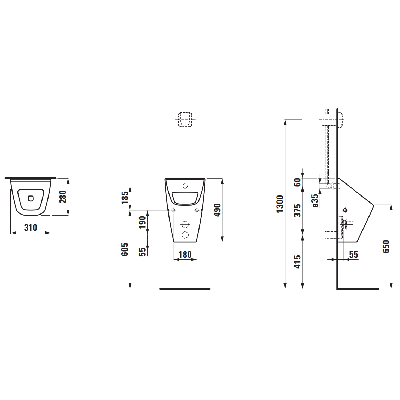 Laufen Vila pisuaras