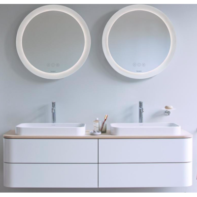 Duravit Happy D.2 pusiau įleidžiamas praustuvas 600x400mm
