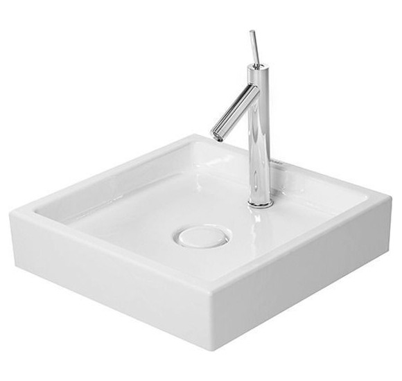 Duravit Starck 1 pastatomas praustuvas su anga maišytuvui 470mm