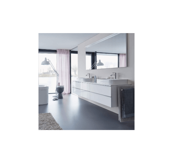 Duravit Happy D.2 pusiau įleidžiamas praustuvas 600x460